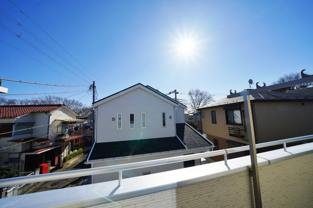 保土ヶ谷区仏向町全２棟　新築戸建て【成約】の展望|バルコニーからの眺望です。 