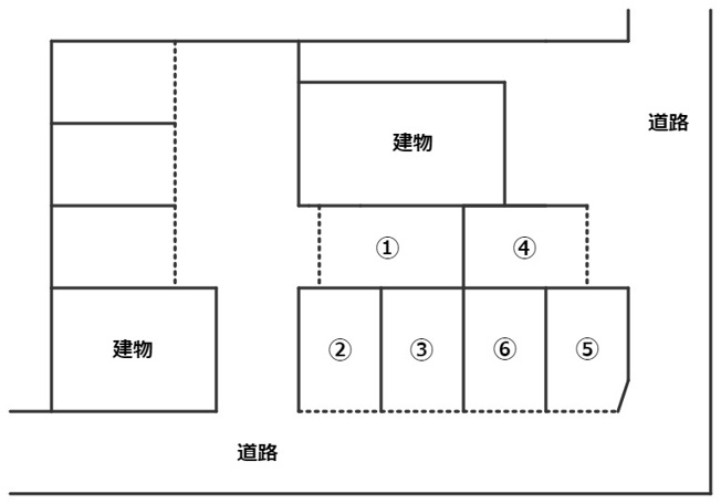 【間取り】 | 屋形原5丁目タケル駐車場