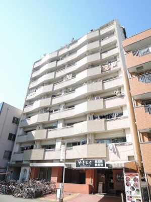 【外観】 | 山下町ハイツ | 買物時に便利なエレベーター付ですが階段でも昇降可能な2階住居。