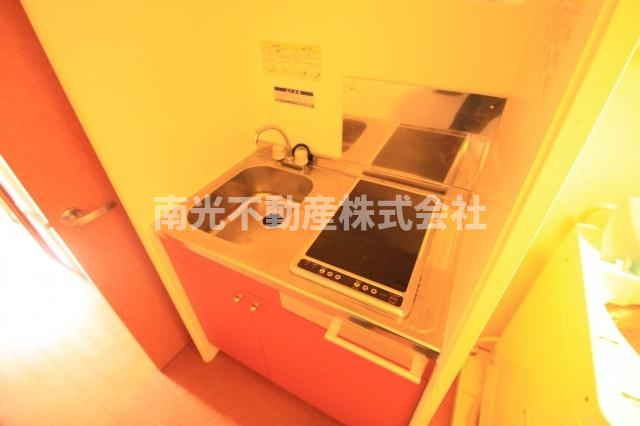 レオパレスドリーム田中21のキッチン