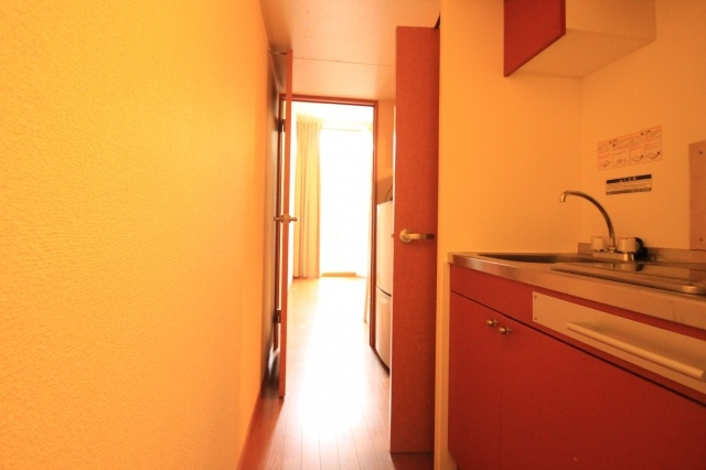 レオパレスドリーム田中21の玄関