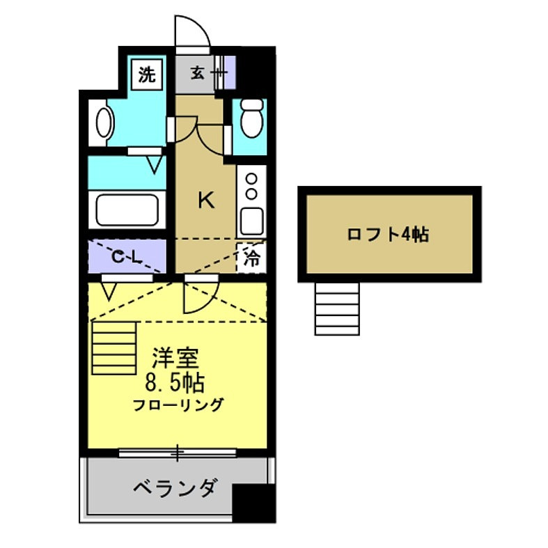 ピュアレジデンスの間取り