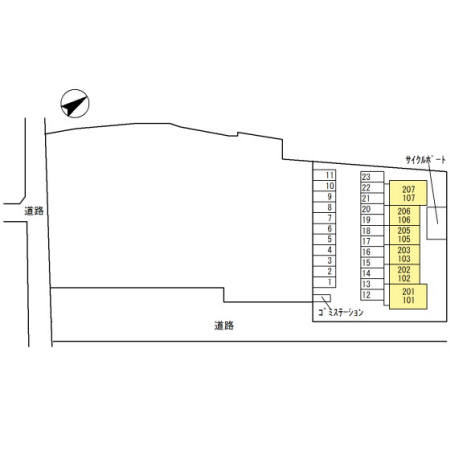 【区画図】 | プレミアム九番館