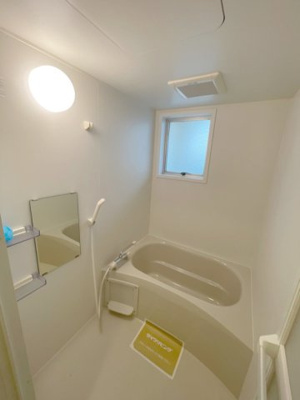 【浴室】 | ツクモハイツ | 落ち着いた空間のお風呂です