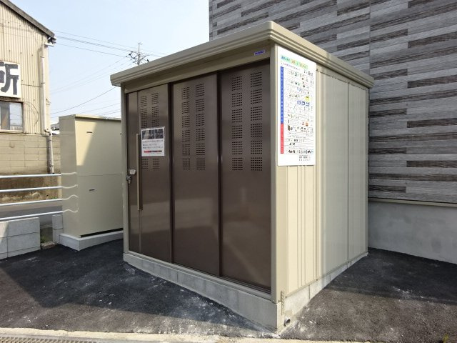 倉敷市中庄のアパートのその他共用部分|敷地内ゴミＳＴ・当番なし