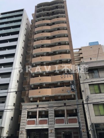 Luxe本町(ラグゼ本町）　BRAVI不動産の外観|【Luxe本町】建物外観を気になさる方へ、見た目の良い物件です