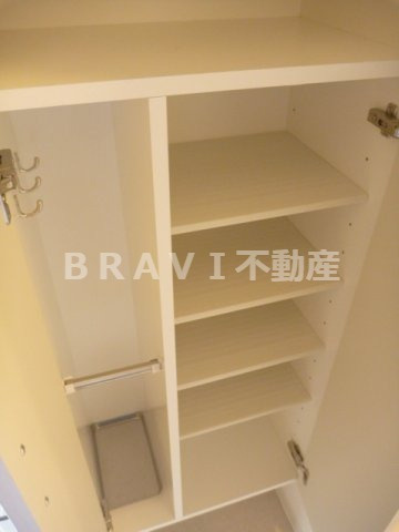 エスリード京橋グレイス　BRAVI不動産の収納|【エスリード京橋グレイス】十分な収納スペースがあります