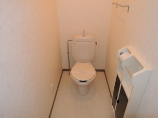 【トイレ】 | ソレイユ中田 | ゆったりとした空間のトイレです