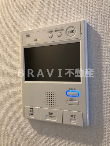 セレニテ心斎橋グランデ　BRAVI不動産のセキュリティ|【セレニテ心斎橋グランデ】モニター付きインターホン