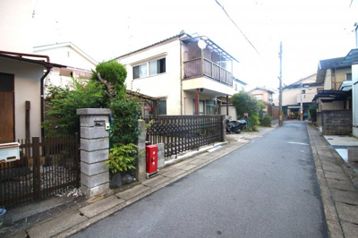 【前面道路含む現地写真】 | 宇治市莵道車田　注文建築　建築条件なし　土地