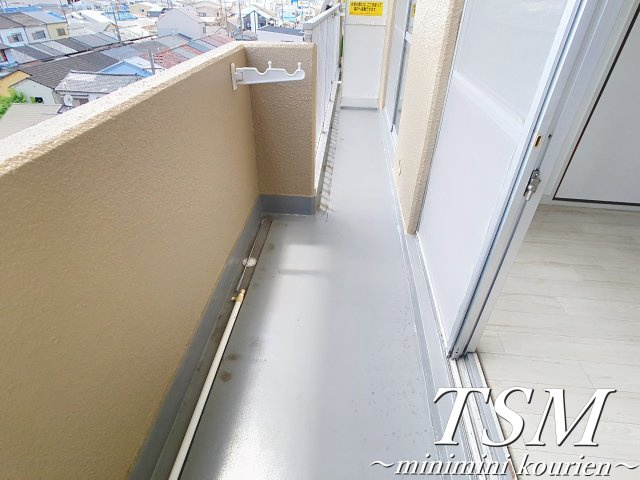 第２林マンションのバルコニー