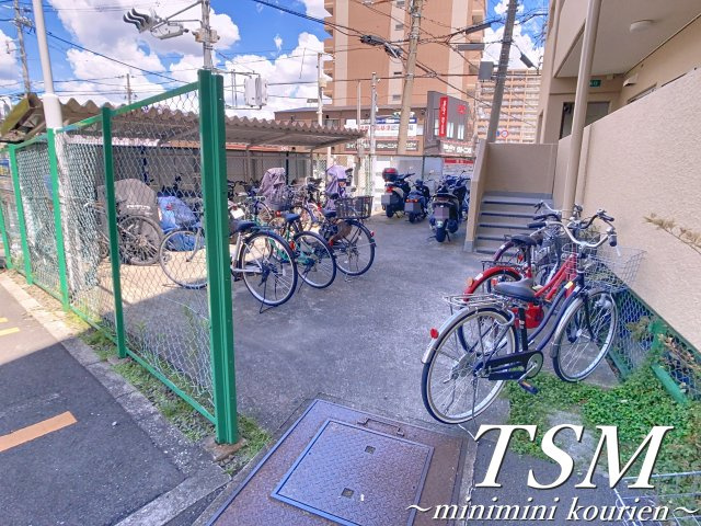 第２林マンションのその他共用部分|敷地内駐輪場