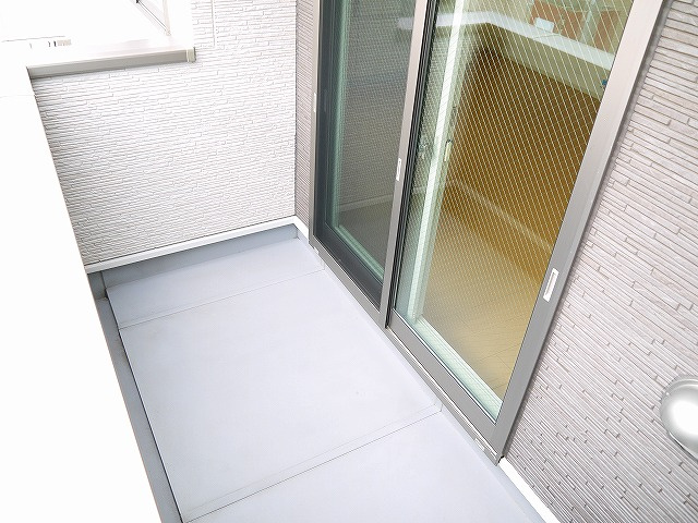 ランドマーク桜井　Ⅰのバルコニー|お洗濯にも便利なバルコニー付き