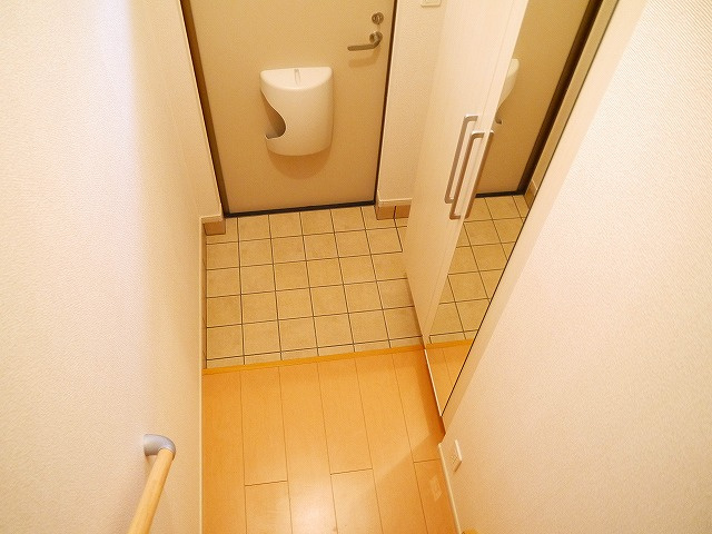 ランドマーク桜井　Ⅰの玄関|玄関です