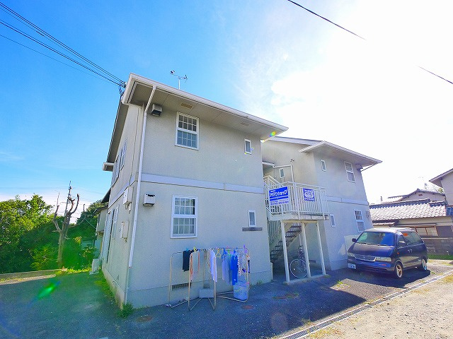 メゾン秋篠Ⅰの外観|外観もきれいです