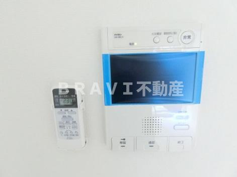 S-RESIDENCE南堀江（エスレジデンスミナミホリエ）　BRAVI不動産のセキュリティ|【S-RESIDENCE南堀江】モニター付インターホン