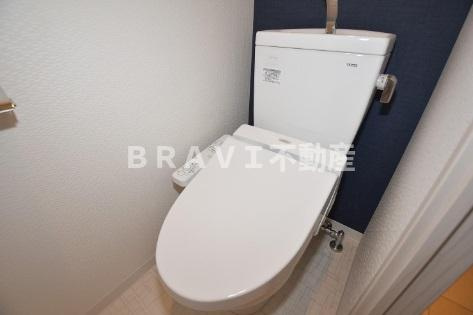 S-RESIDENCE南堀江（エスレジデンスミナミホリエ）　BRAVI不動産のトイレ|【S-RESIDENCE南堀江】トイレも気になるポイント