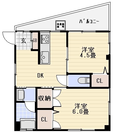 【間取り】 | 上原コーポ