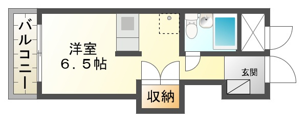 モンテメール学園前の間取り