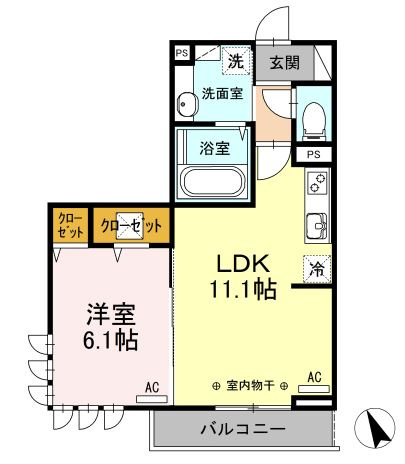 パインレジデンスの間取り