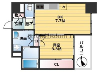 【間取り】 | アリスマナーガーデン谷町