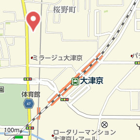 【地図】 | ミラージュ大津京