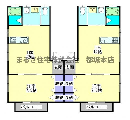 S・Tハイツ Ⅱの間取り