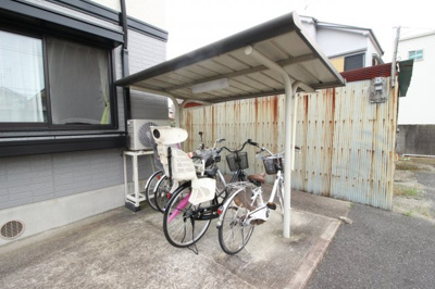 【その他共用部分】 | エクセレント山本 | ★屋根付き駐輪場★
