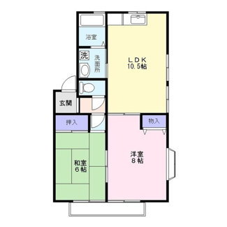 【間取り】 | 宇田川ハイツＢ棟