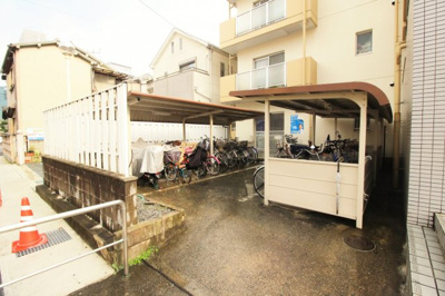 【その他共用部分】 | ミラーハイツタバタ | ☆屋根付き駐輪場☆