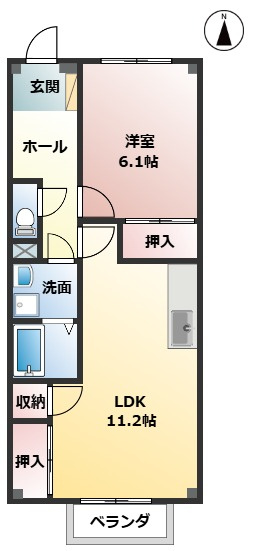 サープラス和の間取り
