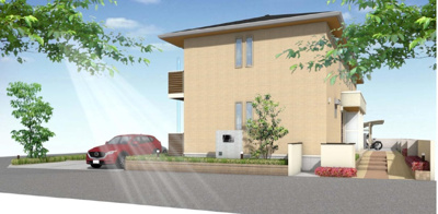 【外観パース】 | クレッセントⅢ