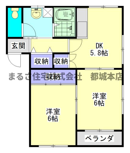 Ｎフィールドの間取り