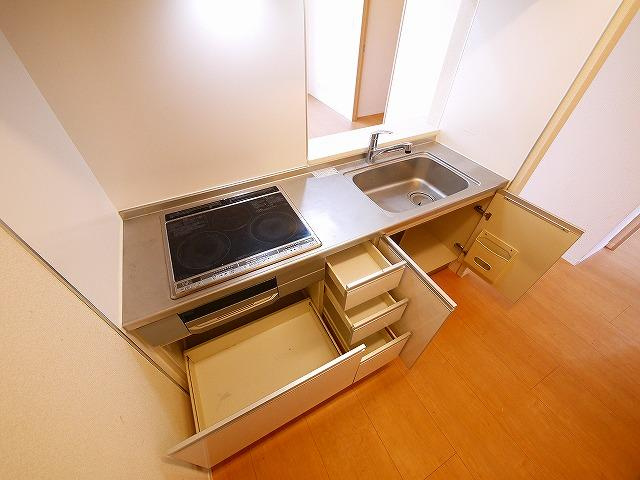 ボヌール　プレジオのキッチン|きれいなキッチンです