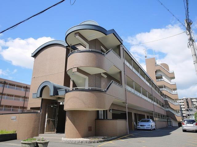 アクール添川の外観|ブラウンが綺麗でおしゃれな外観ですね～