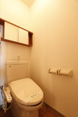 【トイレ】 | プラムハウスⅡ | 清潔感のあるトイレです