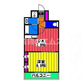 【間取り】 | ミュゼドゥエトワール | ミュゼドゥエトワールの間取り