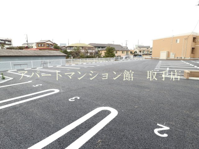 Green CalmⅤの駐車場
