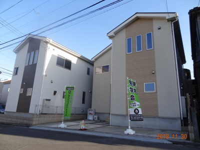 【前面道路含む現地写真】 | オーナーチェンジ　さいたま市緑区松木1丁目　敷地37坪・建物31坪の駐車2台の中古住宅 | 前面道路含む現地写真です