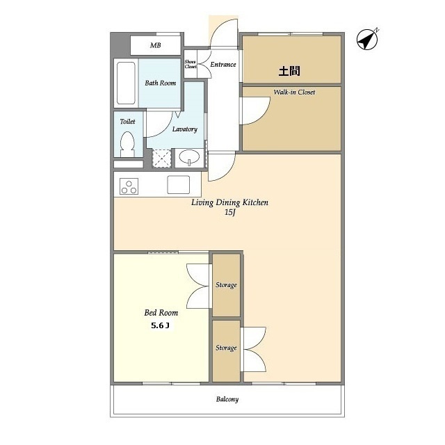 ローズガーデンの間取り