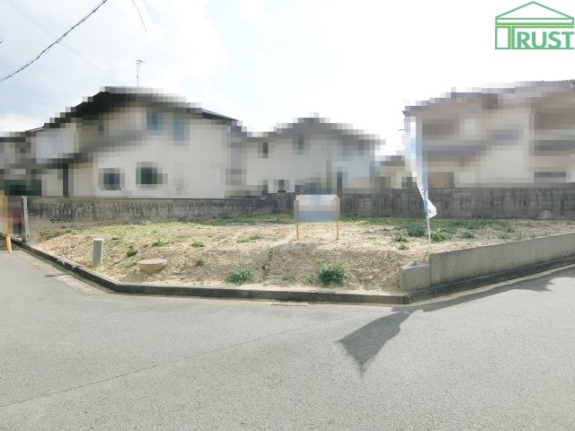 明石市大久保町西嶋 売土地の前面道路含む現地写真