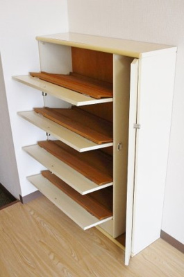 【玄関】 | 第２ムサシビル | 玄関のシューズボックスです