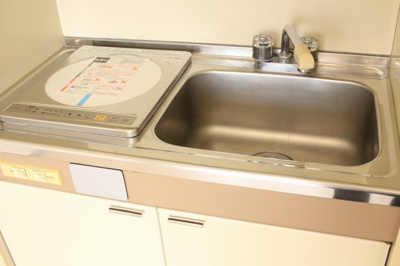 【キッチン】 | 第２ムサシビル | ＩＨのコンロが付いてます