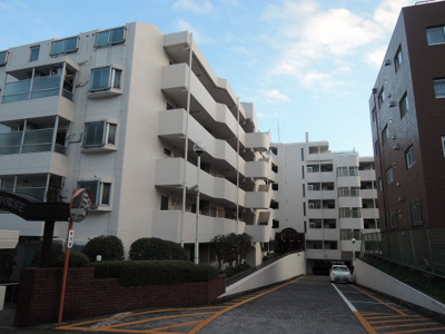 【外観】 | 鷺沼ハイライズ | 4階南向きにつき陽当り・眺望良好！