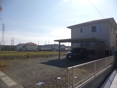 【駐車場】 | 高島市新旭町北畑2丁目　築浅戸建て