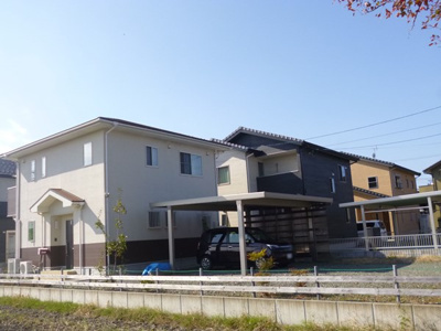 【外観】 | 高島市新旭町北畑2丁目　築浅戸建て