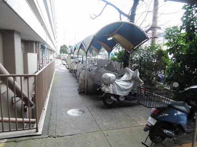【その他共用部分】 | 横浜マリンハイツ2号館 | バイク置場