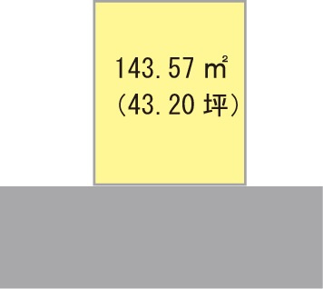 海南市大野中・土地・121123の区画図