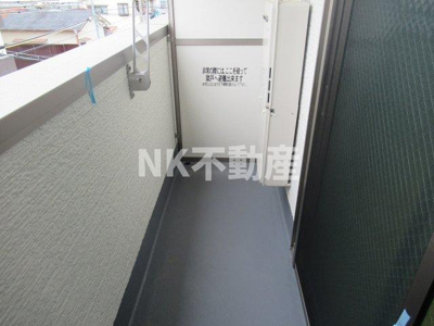 【バルコニー】 | フジパレス若江岩田Ⅱ番館（若江岩田賃貸） | 同仕様タイプのイメージです