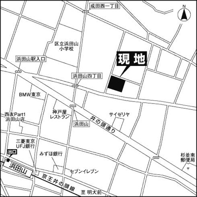 【地図】 | コルティーラ浜田山